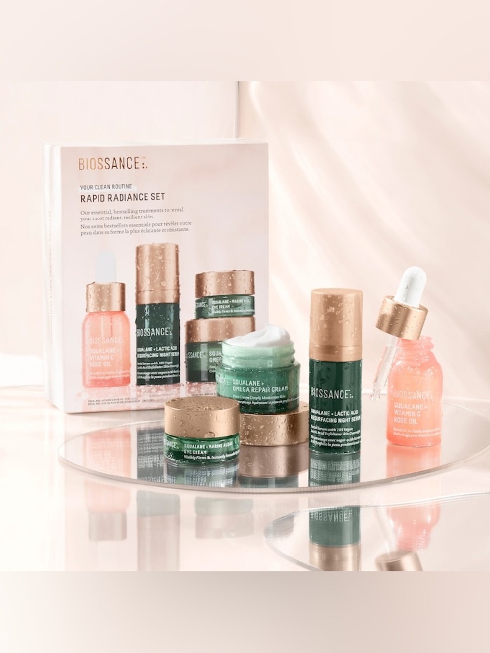 Biossance Rapid Radiance Set